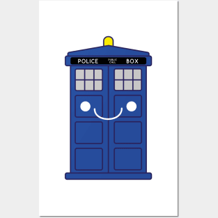 Kawaii Police Box Posters and Art